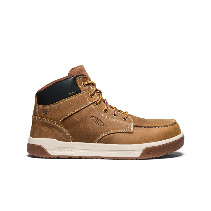 Men's Gibson Waterproof Work Boot (Carbon Toe) Belgian/Gum / Keen / Men's