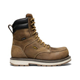 Men's Cincinnati 8" Waterproof 90° Heel Boot (Carbon Toe) Belgian/Sandshell / Keen / Men's