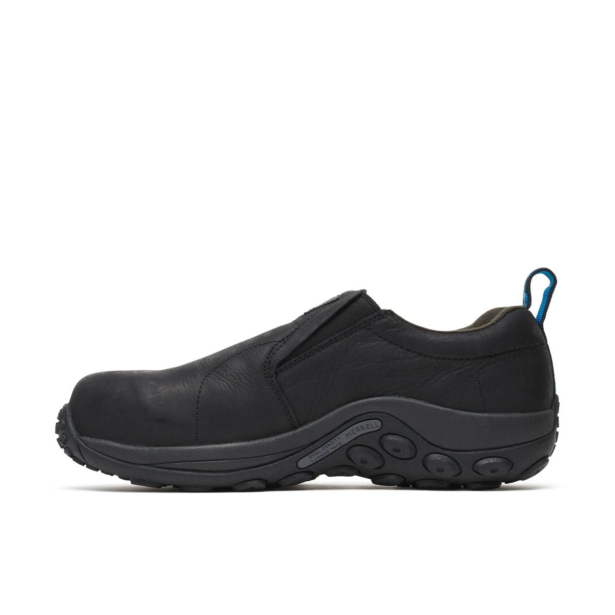 Mens Jungle Moc Leather Comp Toe Work Shoe Wide