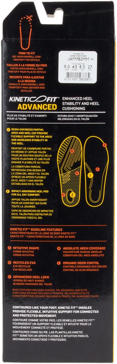 Womens Kinetic Fit™ Advanced Footbed - Insoles