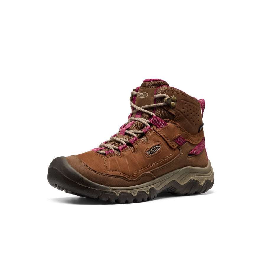 Women's Targhee IV Waterproof Hiking Boot Bison/Beaujolais / Keen / Men's|Women's