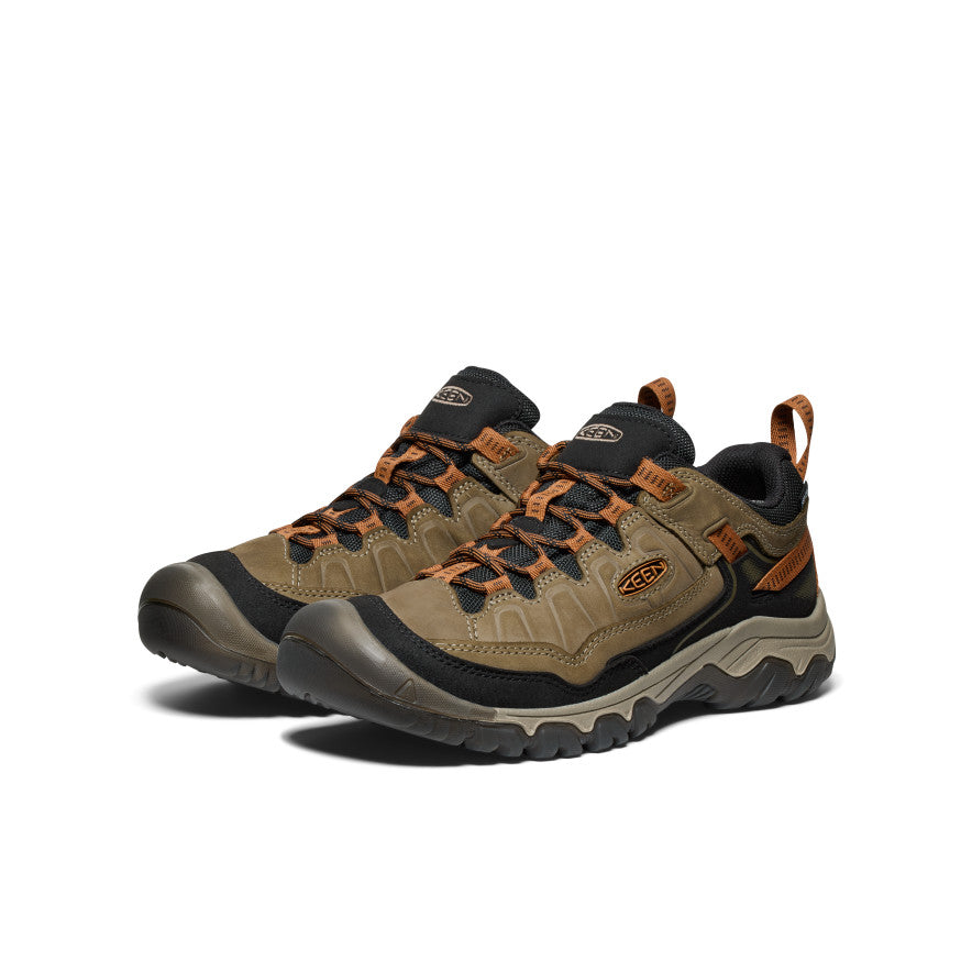 Men's Targhee IV Waterproof Hiking Shoe Sea Turtle/Roasted Pecan / Keen / Men's|Women's