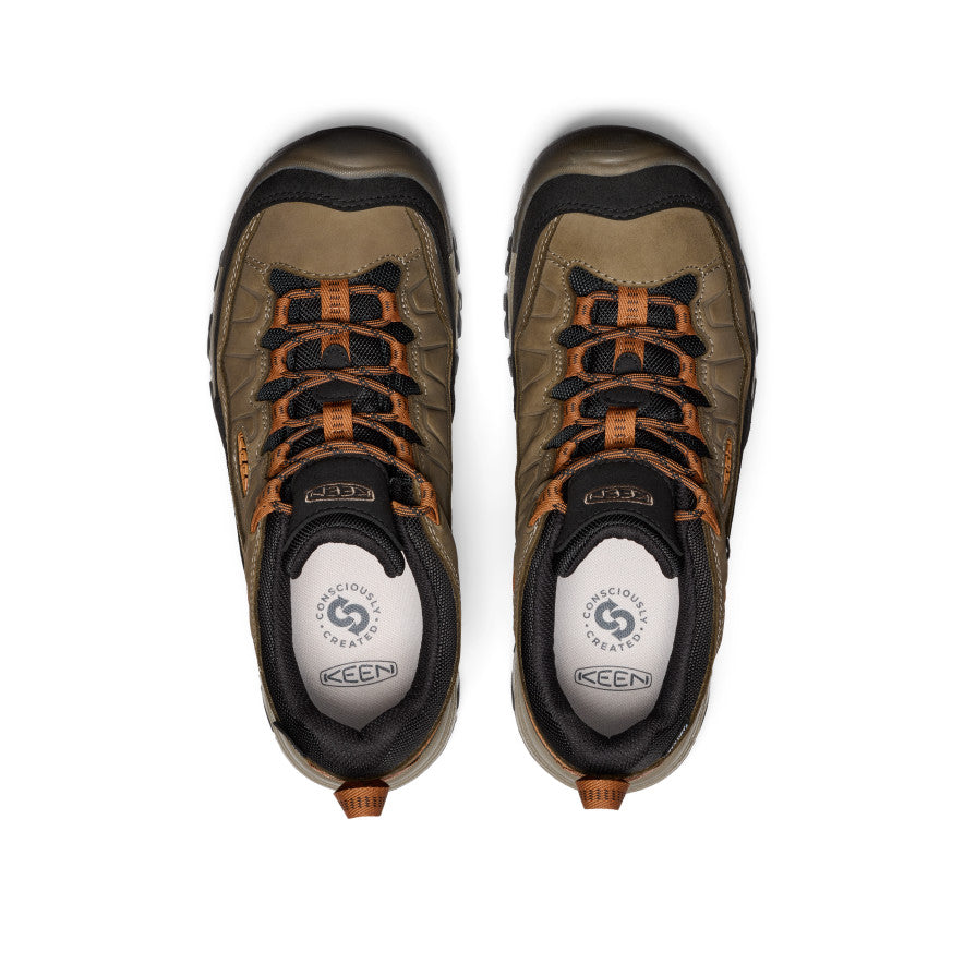 Men's Targhee IV Waterproof Hiking Shoe Sea Turtle/Roasted Pecan / Keen / Men's|Women's