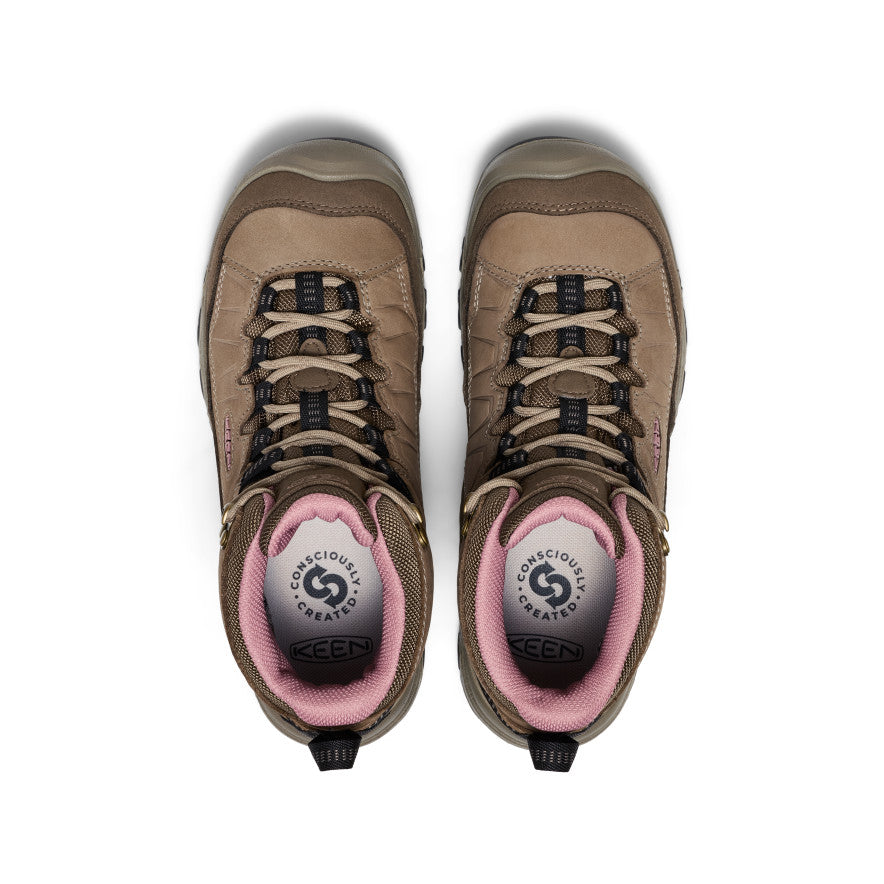 Women's Targhee IV Waterproof Hiking Boot Brindle/Nostalgia Rose / Keen / Men's|Women's