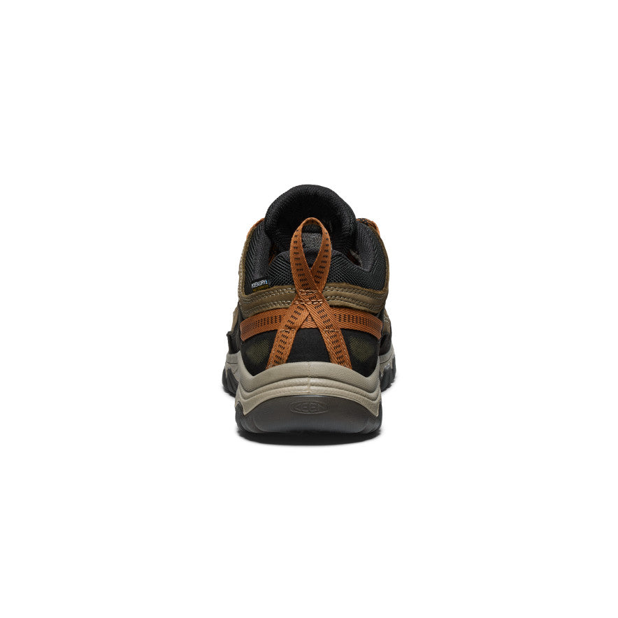 Men's Targhee IV Wide Waterproof Hiking Shoe Sea Turtle/Roasted Pecan / Keen / Men's|Women's