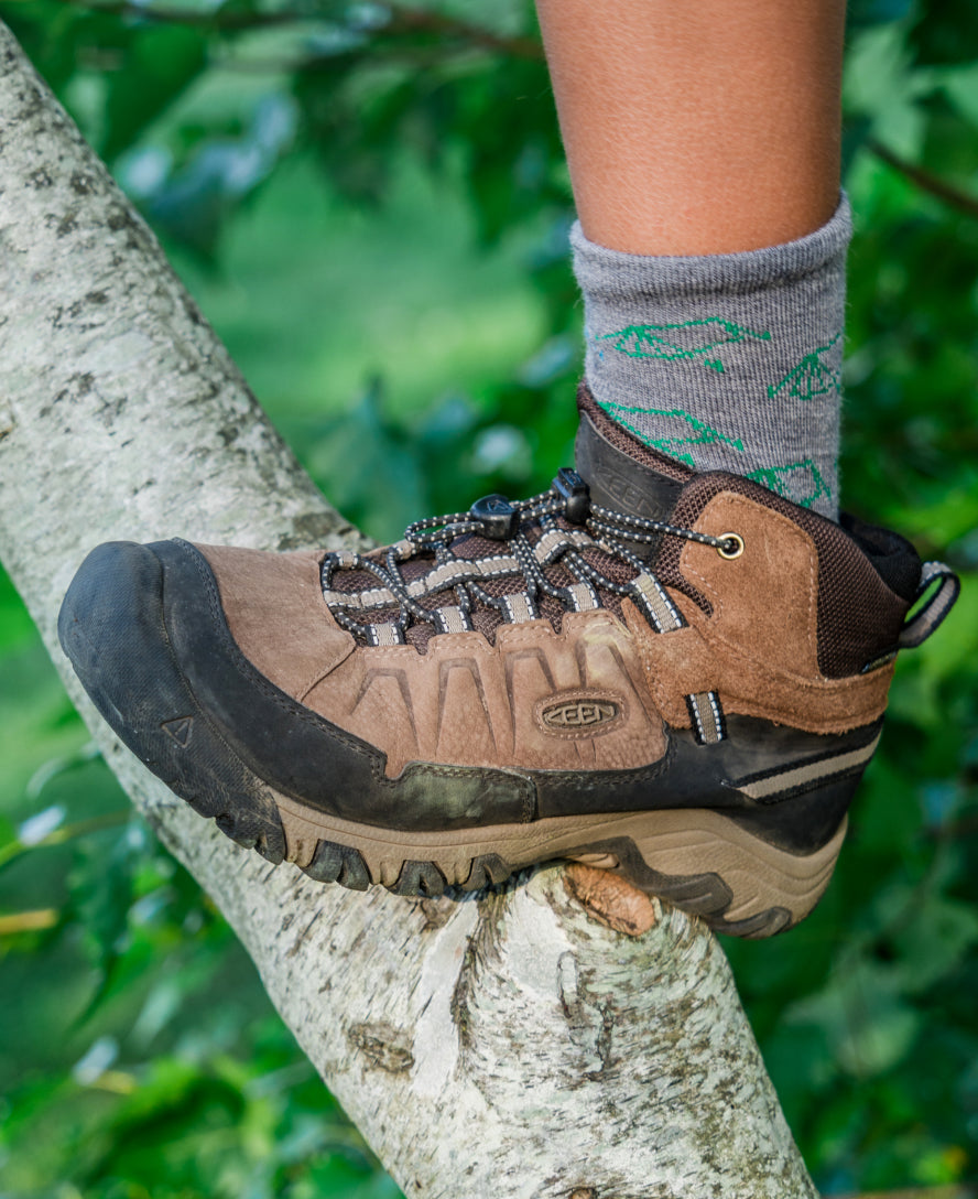 Little Kids' Targhee IV Waterproof Hiking Boot Bison/Brindle / Keen / Men's|Women's|Kids'