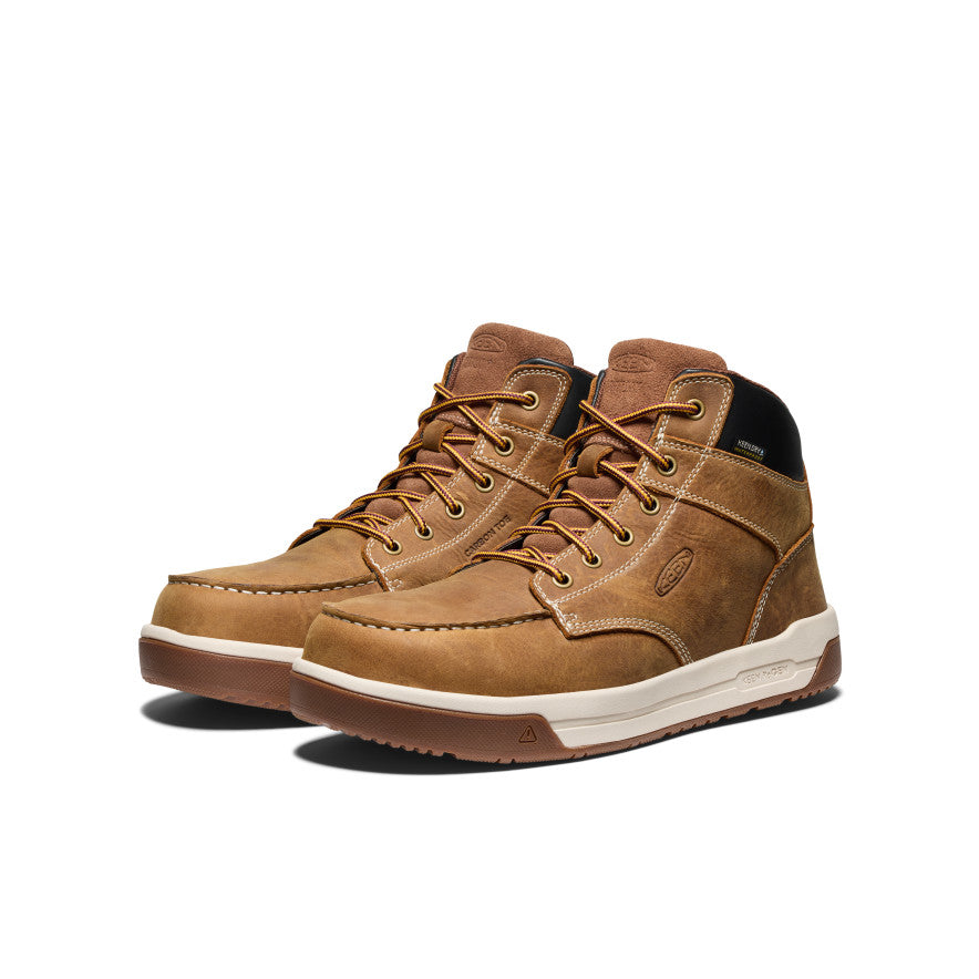 Men's Gibson Waterproof Work Boot (Carbon Toe) Belgian/Gum / Keen / Men's