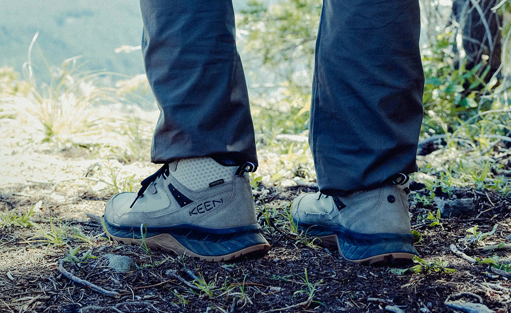 Men's Hightrail Waterproof Hiking Boot Safari/Black / Keen / Men's