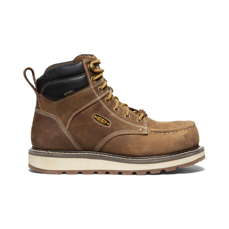 Men's Cincinnati 6" Waterproof Boot (Carbon Toe) Belgian/Sandshell / Keen / Men's