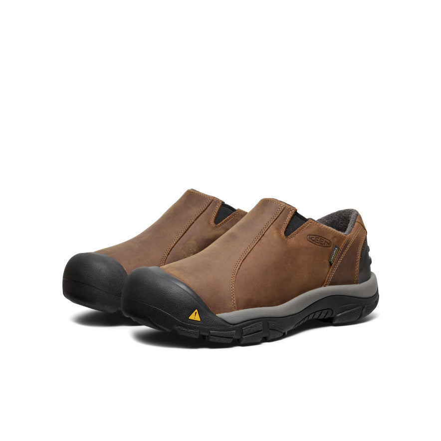 Men's Brixen Waterproof Shoe Wide Slate Black/Madder Brown / Keen / Men's