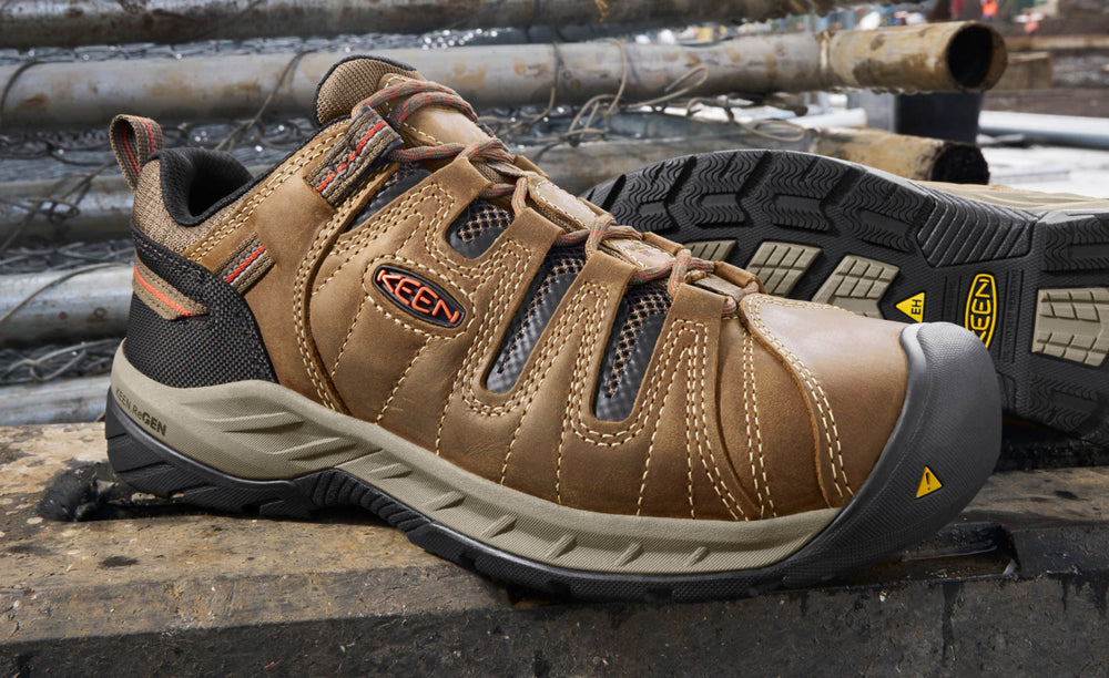 Men's Flint II (Steel Toe) Gargoyle/Paloma / Keen / Men's