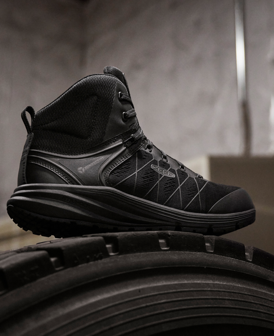 Men's Vista Energy Mid INT MET (Carbon Toe) Black/Raven / Keen / Men's