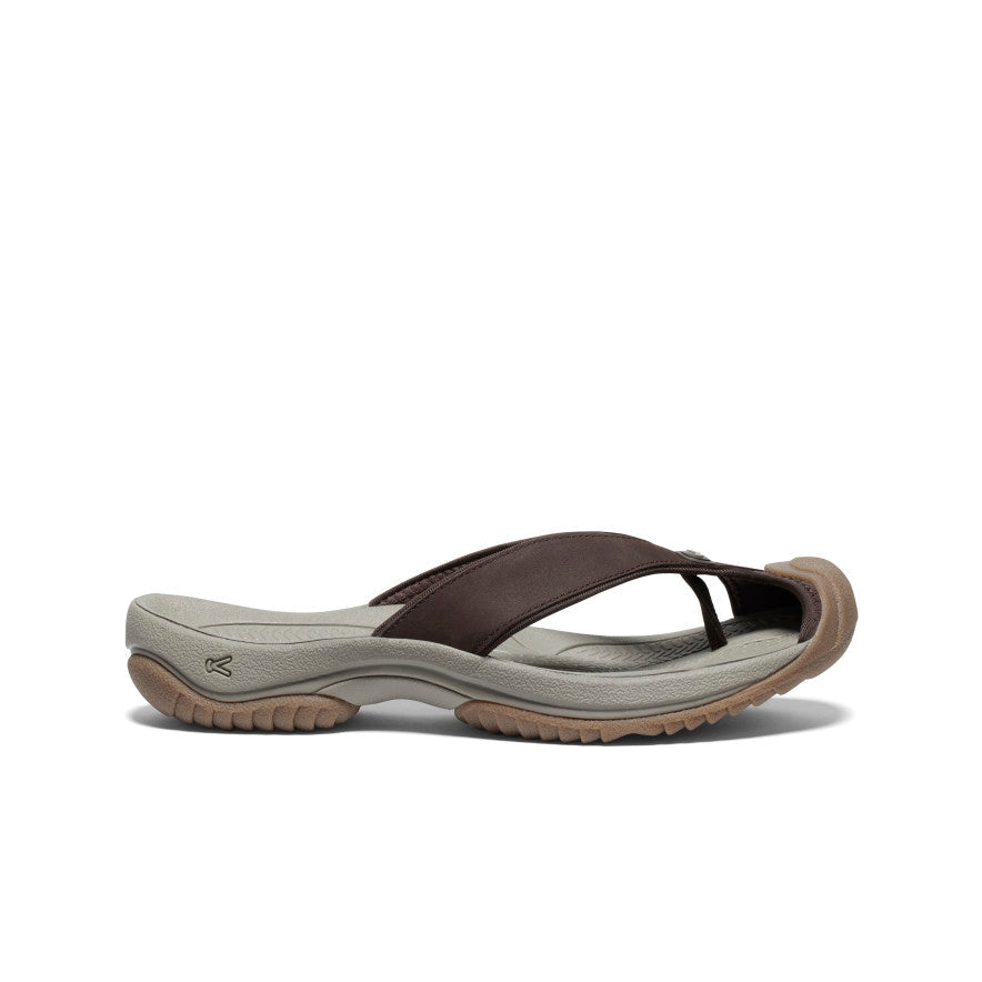 Men's Waimea Leather Flip-Flop Java/Plaza Taupe / Keen / Men's