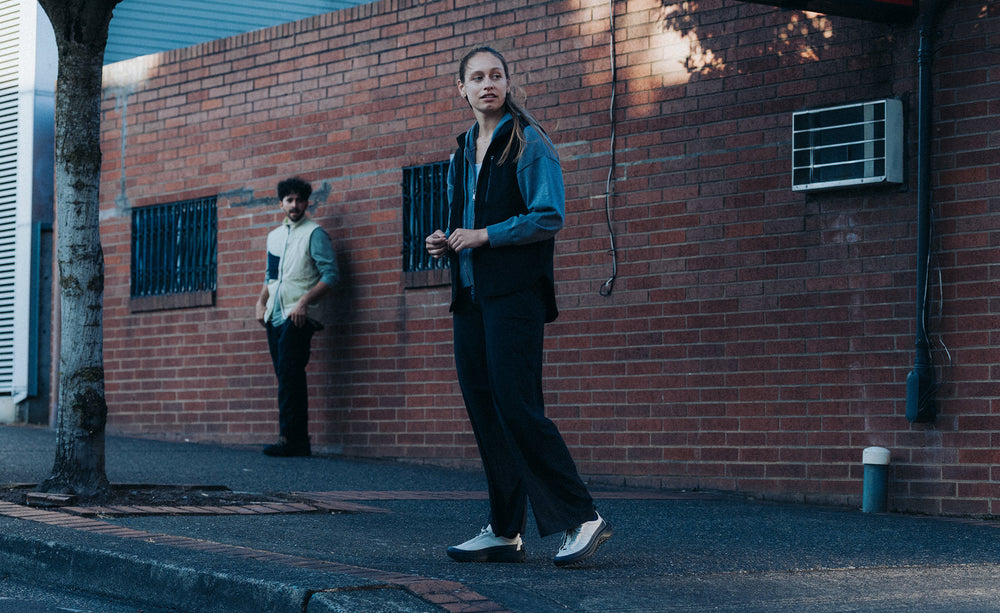 Women's KS Mino Sneaker Silver Birch/Black / Keen / Women's
