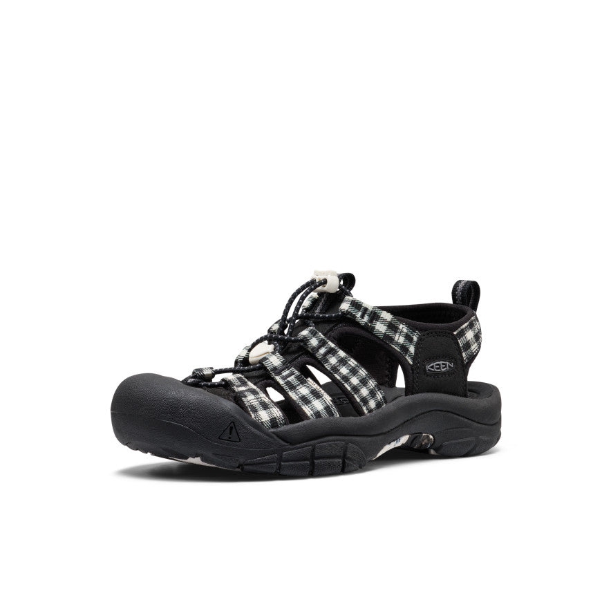 Women's Newport Retro Black/Gingham / Keen / Women's