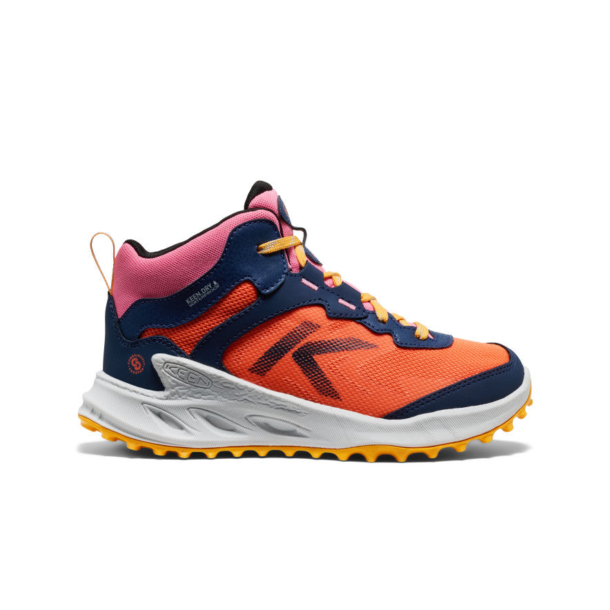 Big Kids' Zionic Waterproof Boot Naval Academy/Nasturtium / Keen / Kids'