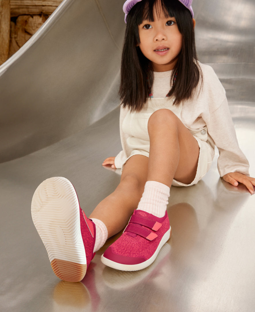 Big Kids' KNX Knit Double Strap Beaujolais/Raspberry / Keen / Kids'